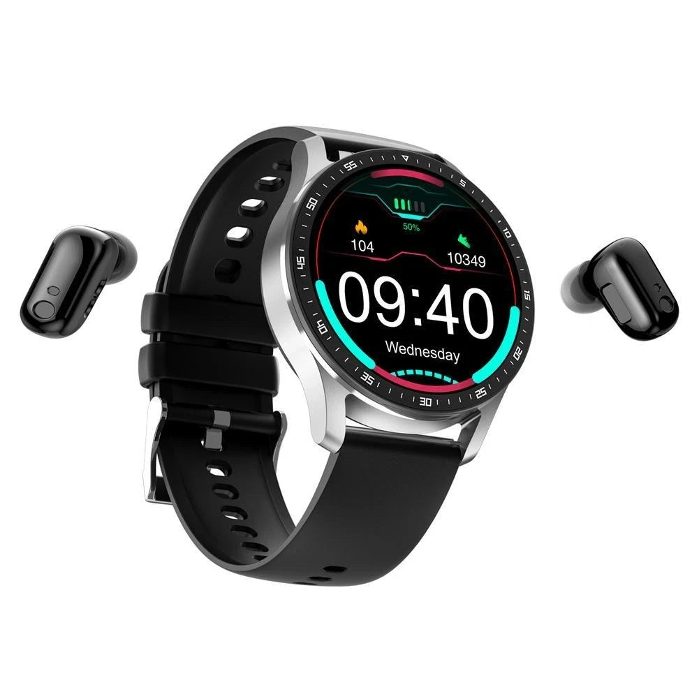 X7 2-in-1 Smart Watch with Earbuds